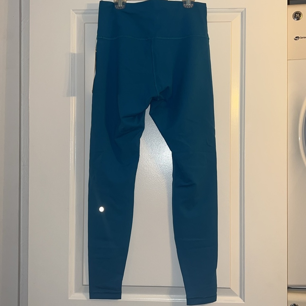 Lululemon Athletica Wunder Train HR Tight 28” Hawaiian Blue - Picture 5 of 6